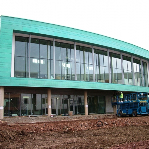 Joseph Chamberlain Sixth Form College Birmingham - Copper Cladding